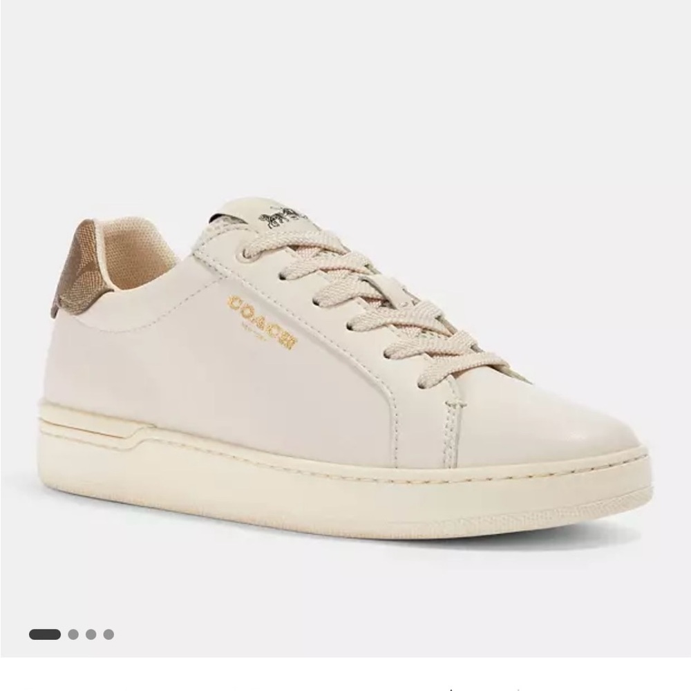 COACH Clip Leather Lowtop sneakers.